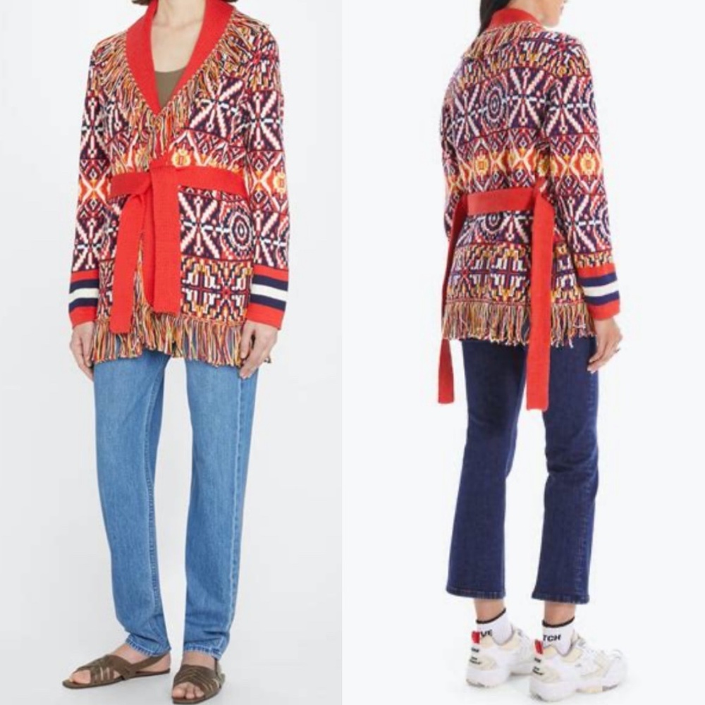 MOTHER | The Belted Short Cardigan Bass Culture